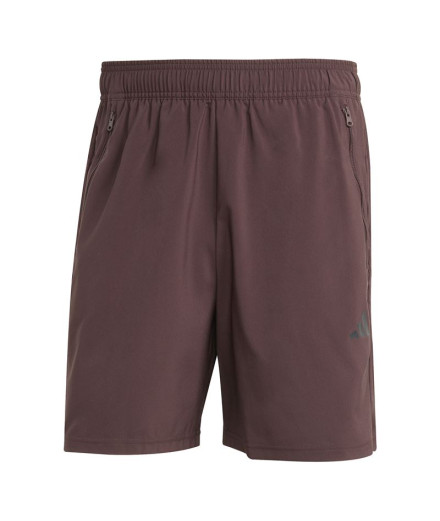 Calça de Fitness adidas Tr-Es Wv Sho Homem Marsom / Preto Calça de Fitness adidas Tr-Es Wv Sho Homem Marsom / Preto