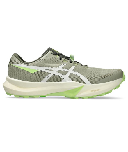 Chaussures de Running ASICS Fuji Lite 6 Homme Khaki/Beige