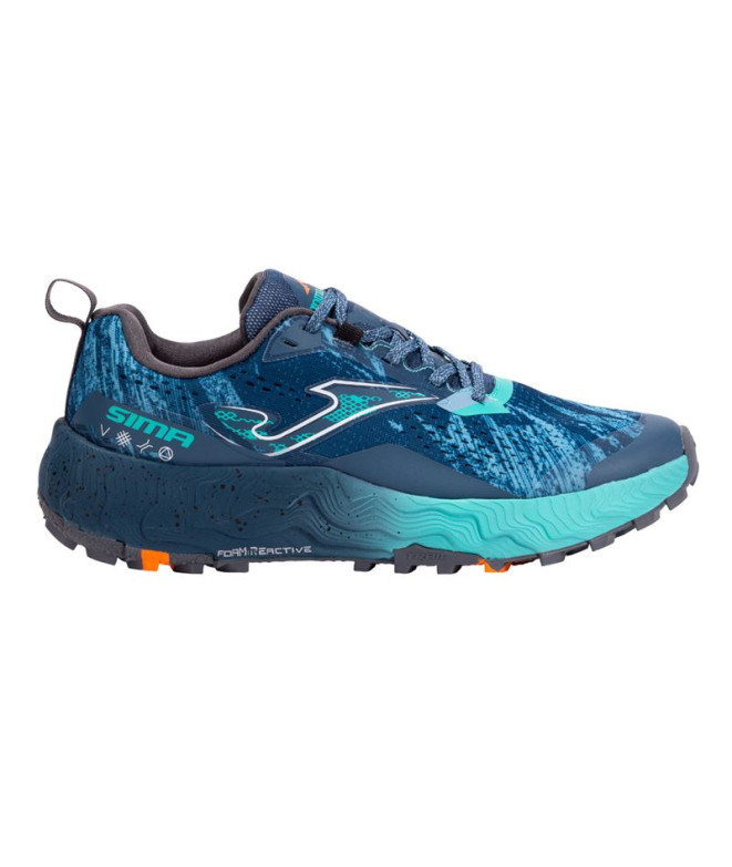 Chaussures de Trail Sima 2517 Pétrole Homme