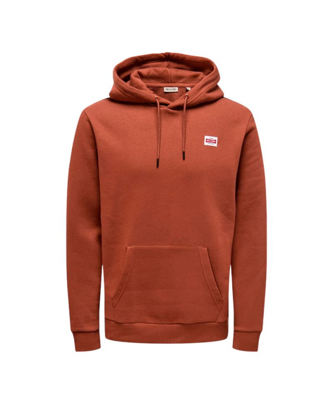 Moletom Only & Sons Onsdawson Reg Hoodie Vd Homem Sequoia