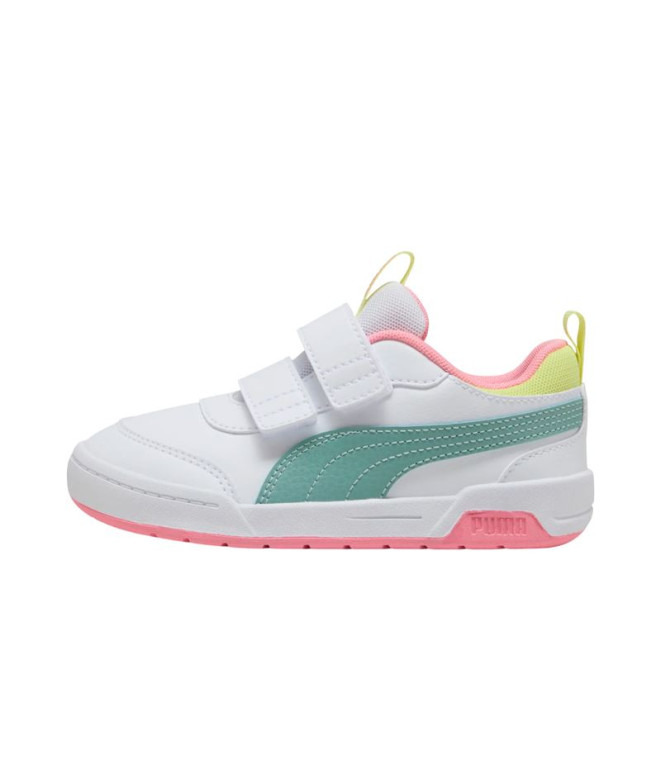 Sapatilhas Puma Multiflex 2 Col, Branco -Li, Infantil