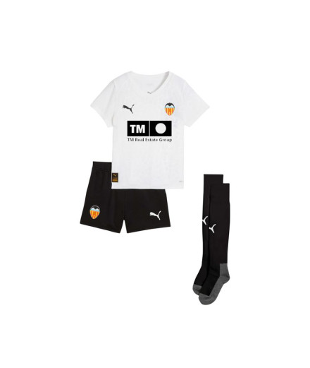 Equipación de Fútbol Puma Valencia C.F. Home Minikit...