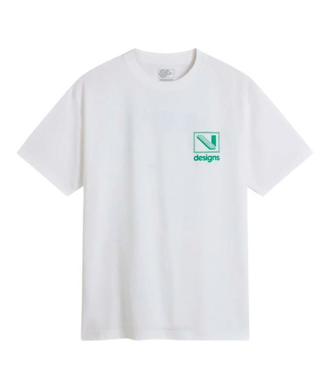 Camiseta Vans Art Production Ss Branco Homem