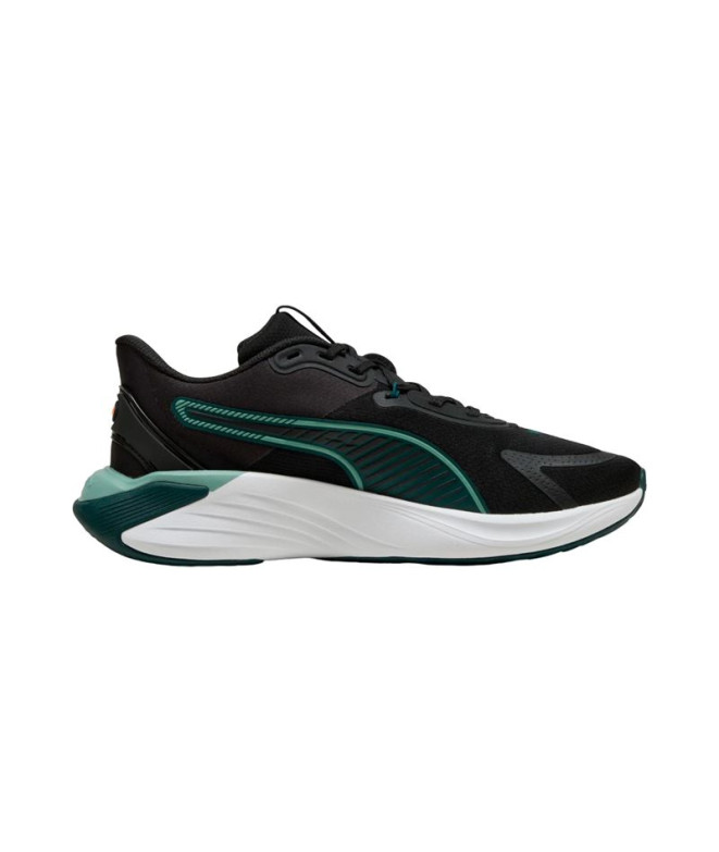 Zapatillas de Fitness Puma Pwr Hybrid Tr Negro-Verde Terra Hombre