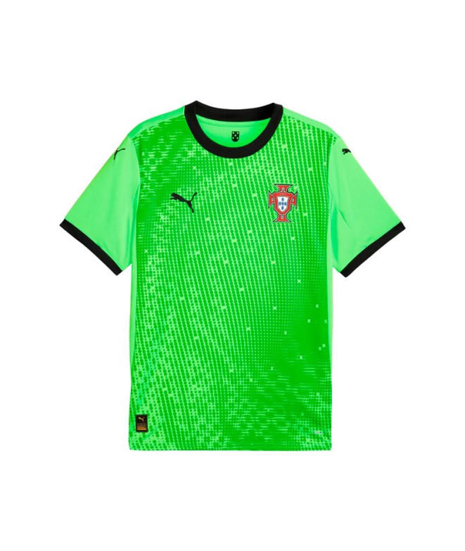 Camiseta De Futebol Puma Fpf Gk Replic, Fluro Green Pe, Homem