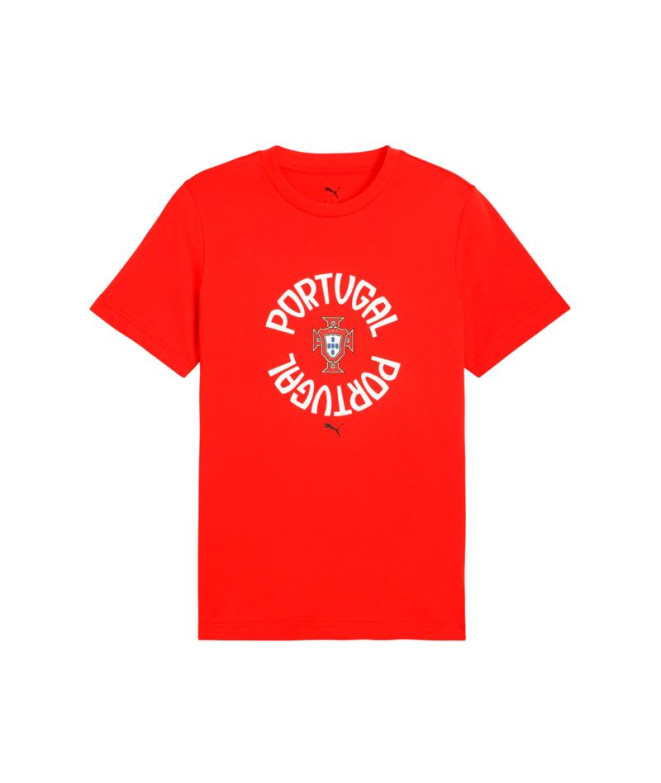 Camiseta De Fútbol Puma Fpf Ftblnrgy ,Sport Red Whi, Hombre