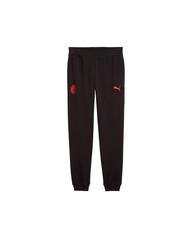 Calça de Futebol Puma AC. Milão Ftbless Tr Black Para Homem