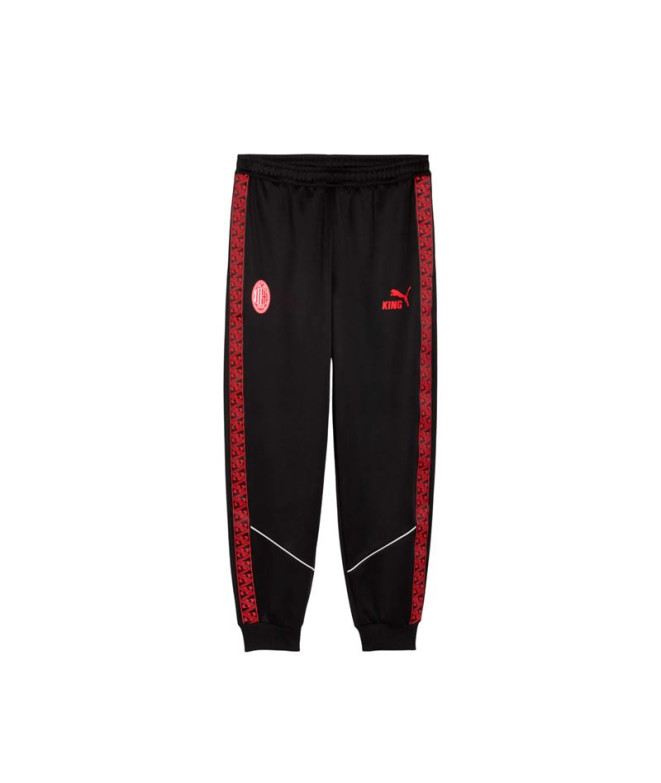 Pantalón de Fútbol Puma AC. Milán King Anthem Pant Black For Hombre