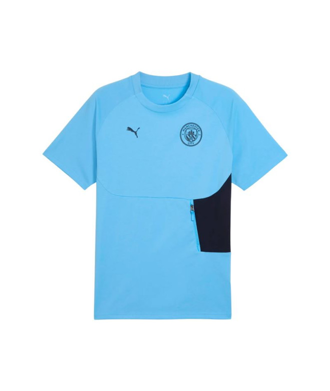 Camiseta de Futebol Puma Manchester City tech PockeDeep Navy-Team, Homem