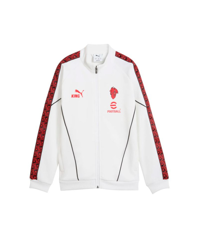 Casaco de Futebol Puma AC. Milão King Anthem Jack White F Infantil