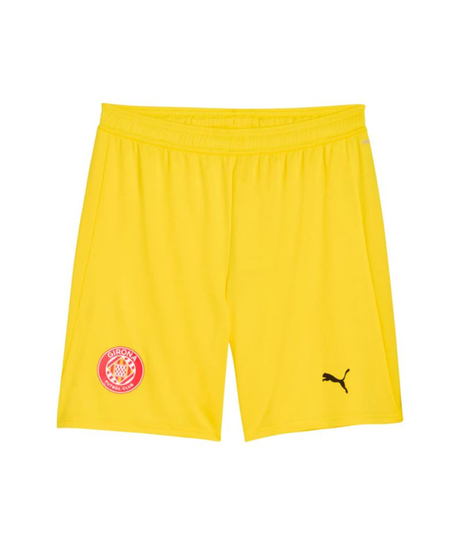 Pantalón de Fútbol Puma Girona s Replica,Faster Yellow-Pu, Hombre