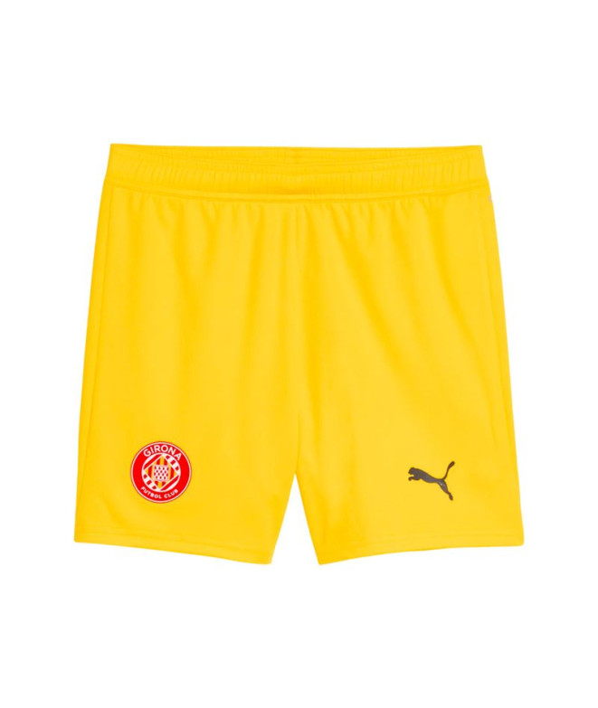 Calça de Futebol Puma Girona s Replica Faster Yellow,D/I92 Bebês