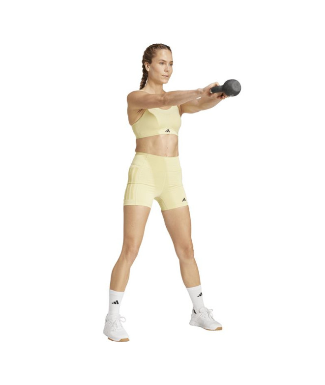 Collants de Fitness adidas Optime 3Bandas 1/4...