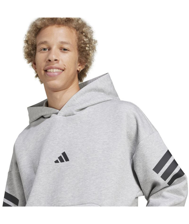 Sweat adidas Future Icons 3 Bandas Hd Homme Gris