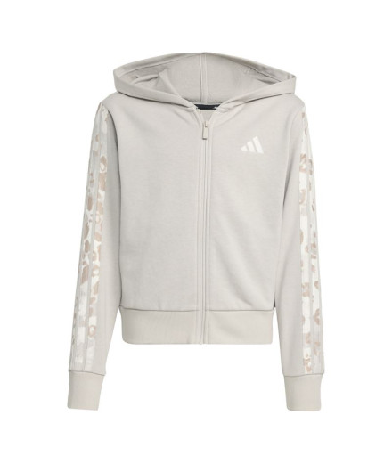 Chaqueta adidas Animal 3S Ft Hd Niña Gris