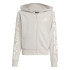 Veste adidas Animal 3S Ft Hd Fille Gris