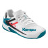 Zapatillas de Balonmano Kempa Wing 2.0 Infantil Blanco/cyan