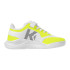 Chaussures de Handball Kempa Kourtfly Enfant blanc/jaune fluo