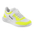 Sapatilhas de Andebol Kempa Kourtfly Infantil branco/amarelo fluor