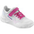 Zapatillas de Balonmano Kempa Kourtfly Infantil blanco/cyan/morado