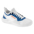Chaussures de Handball Kempa Kourtfly Enfant blanc/bleu