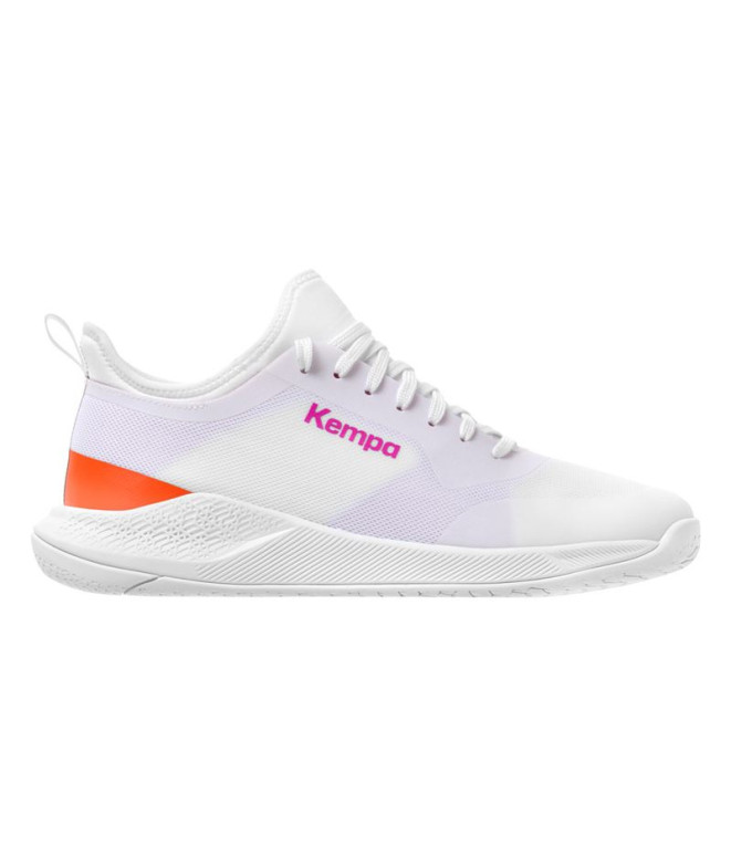 Chaussures de Handball Kempa Kourtfly Enfant blanc/violet