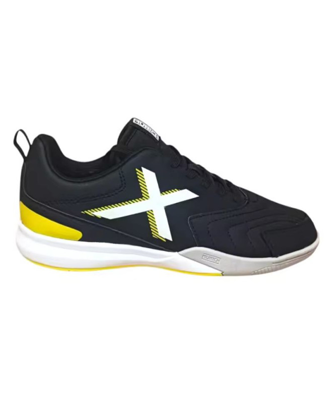 Chaussures Futsal Munich Rondito Kid 13 Enfant Noir