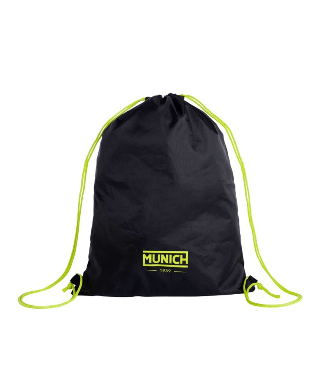 Sac à dos Munich Équipe Sports Sac de Gym Recyclé Noir