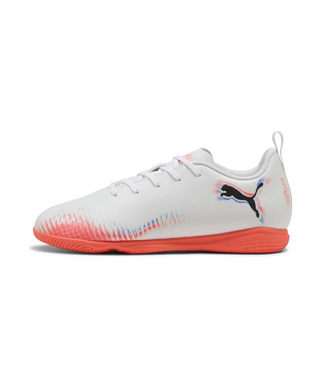 Chaussures de Futsal Puma Future 8 Play It Enfant Blanc