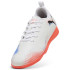 Sapatilhas de Futsal Puma Future 8 Play It Infantil Branco