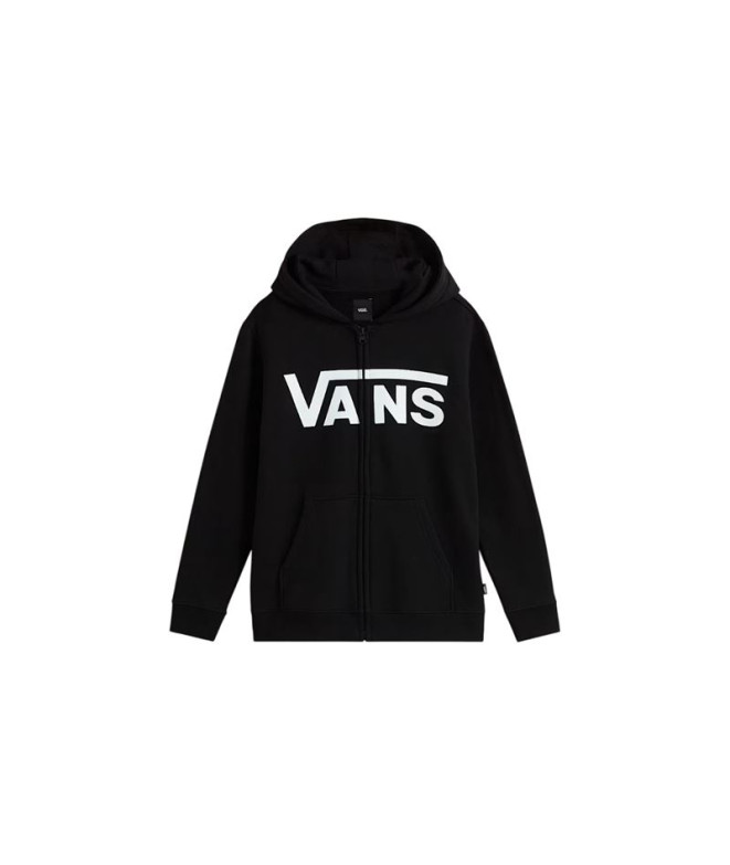 Sudadera Vans Classic II Fz Niño negro