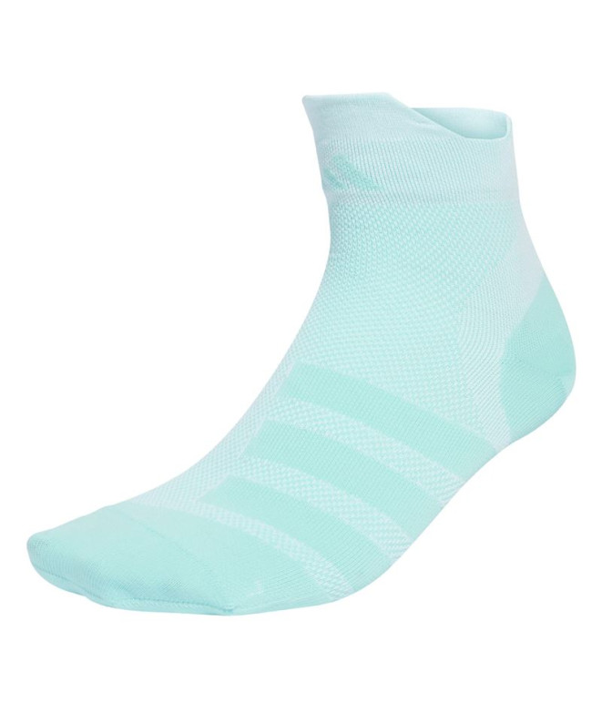 Meias de Running adidas Runxadizerosock Branco / Flaaqu / Flaaqu
