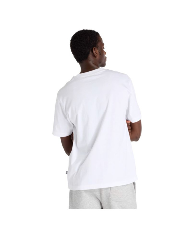 Camiseta New Balance Newbie Chase Branco Homem