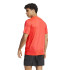 Camiseta de Fitness adidas Tr-Es Base Hombre Rubpur/Negro