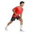 Camiseta de Fitness adidas Tr-Es Base Hombre Rubpur/Negro