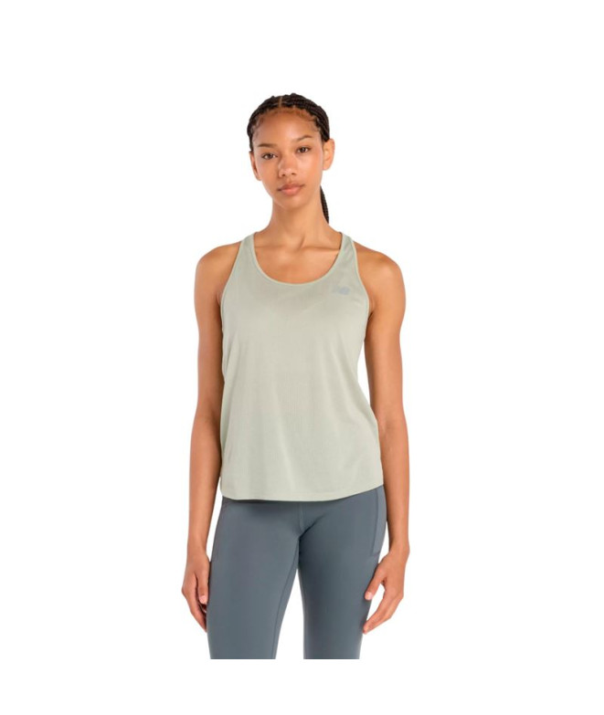 Camiseta Yoga y pilates New Balance Athletics Tank Mujer Gsh