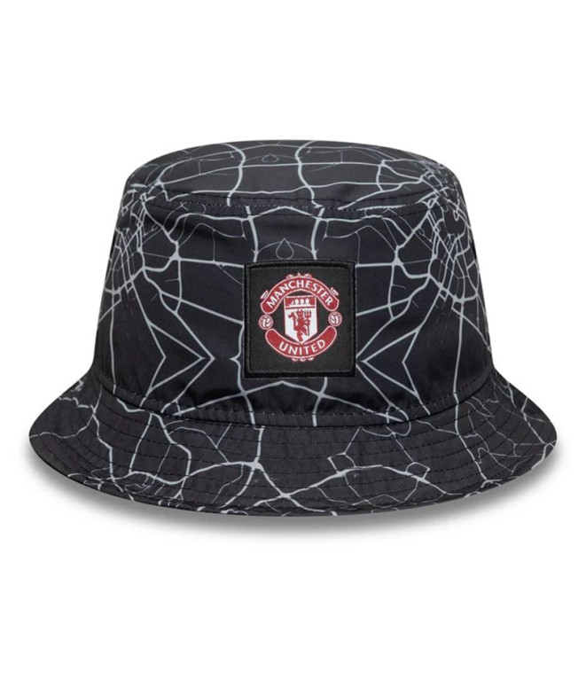 Chapeau New Era AOP Manchester United Homme Noir