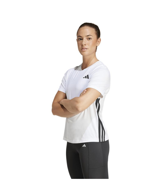 T-shirt de Fitness adidas We 3 Bandas Crew...