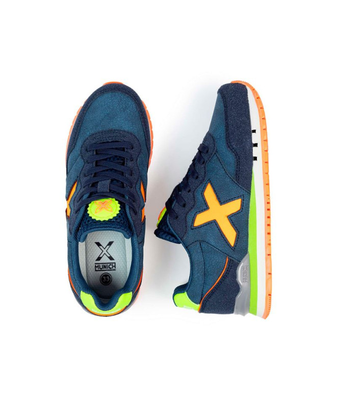 Chaussures Munich Dash Kid 167 Enfant Bleu