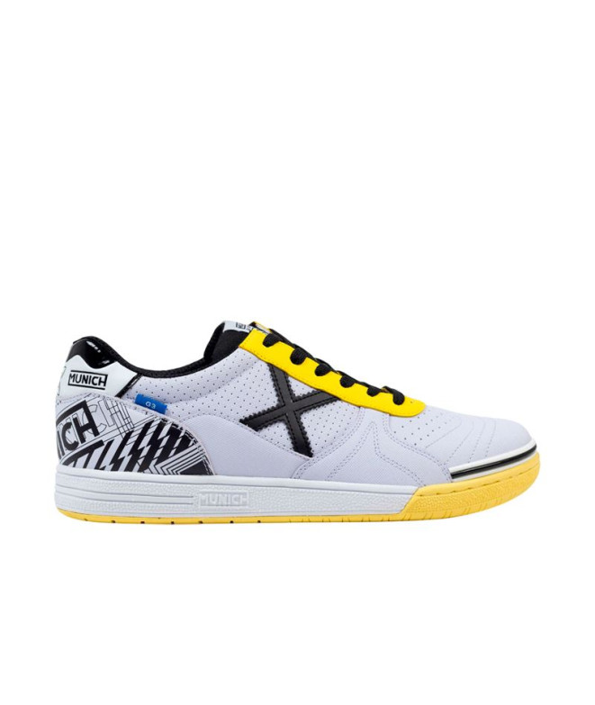 Sapatilhas Futsal Munich G-3 448 Amarelo