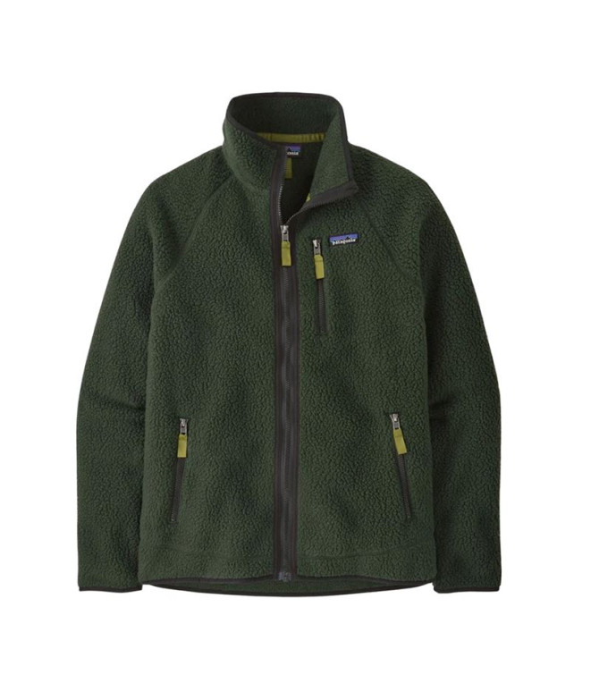 Veste Patagonia Retro Pile Jkt Homme Vieille Croissance Vert