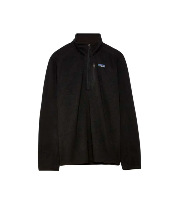 Sweat Patagonia Better Sweater 1/4 Zip Homme Noir