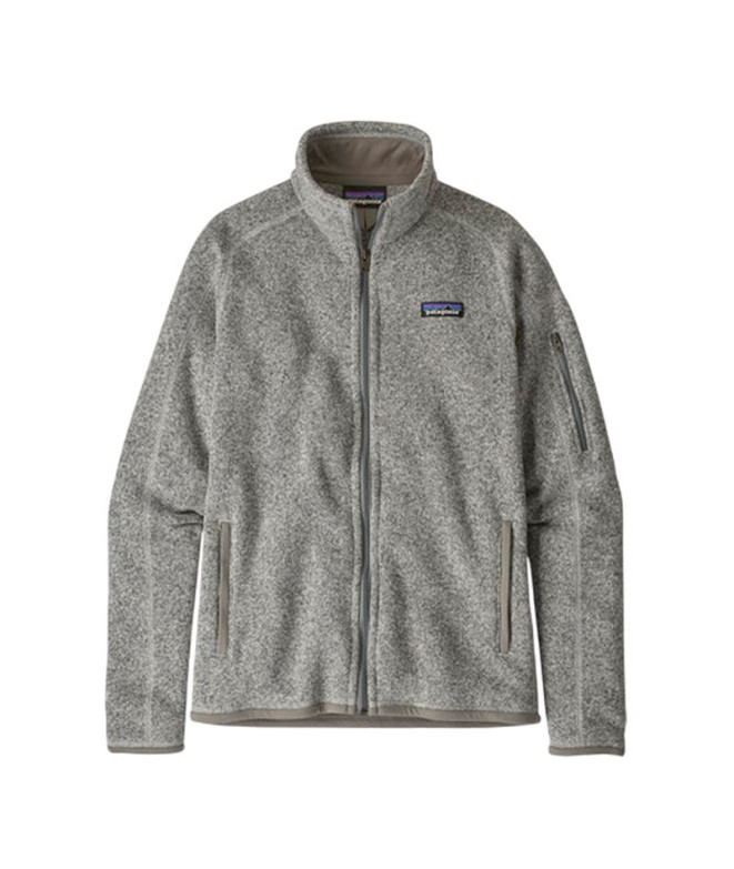 Veste Patagonia Better Sweater Jkt Femme Gris