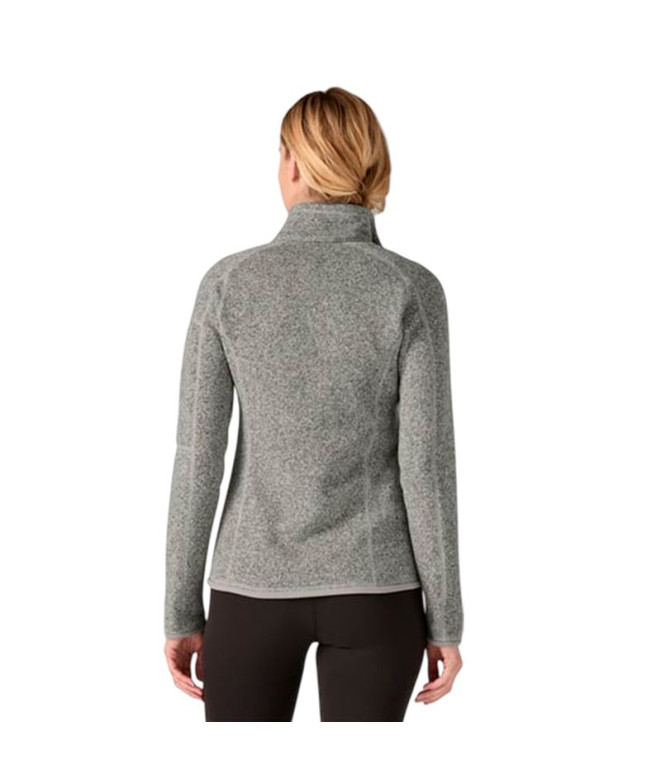 Chaqueta Patagonia Better Sweater Jkt Mujer Gris