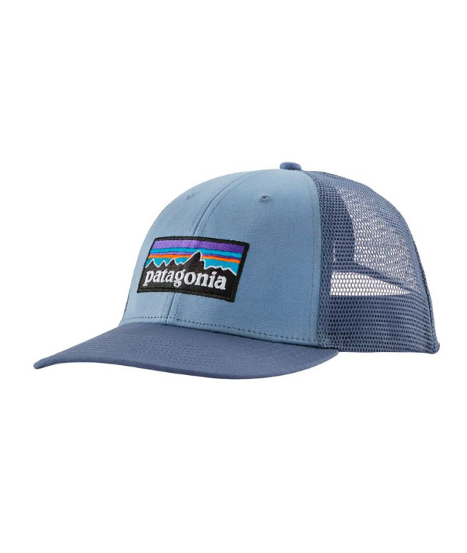 Boné Patagonia P-6 Logo LoPro Trucker Hat Unissex Barnacle Azul