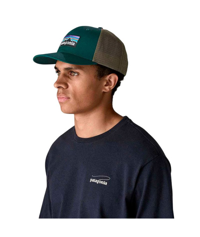 Boné Patagonia P-6 Logo Trucker Hat Unissex...