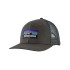 Casquette Patagonia P-6 Logo Trucker Hat Unisexe Forge Gris