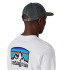 Casquette Patagonia P-6 Logo Trucker Hat Unisexe Forge Gris