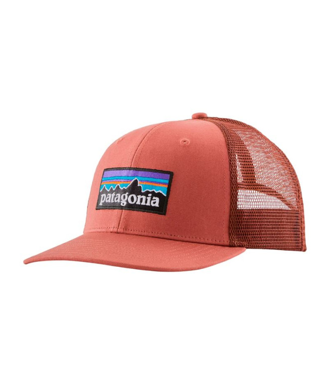 Casquette Patagonia P-6 Logo Trucker Hat Unisexe Potters Rouge