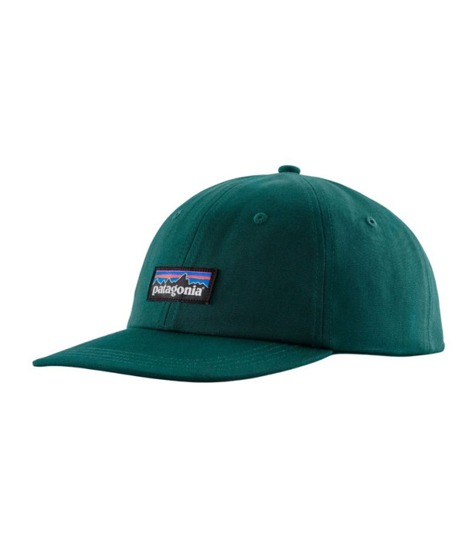 Boné Patagonia P-6 Label Trad Cap Unissex Cascata Verde